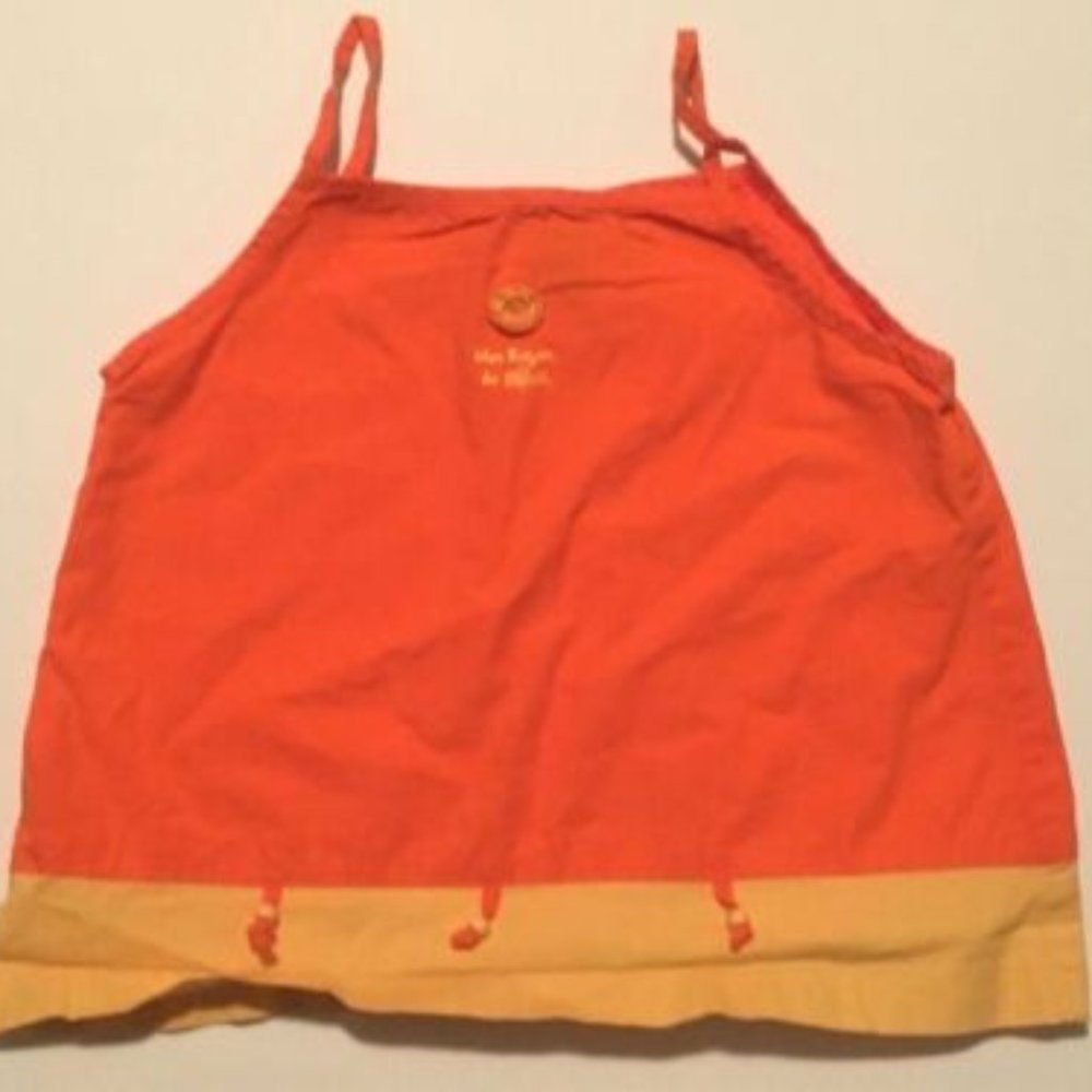 MINIBEE Boutique "MON RAYON DE SOLEIL" Girls' Slvls Top ~ Sz 6